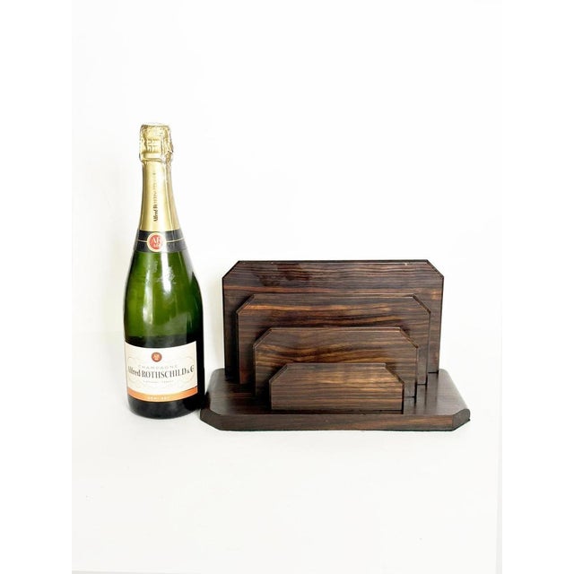 Wooden Letter Holder, France, 1940s For Sale - Image 3 of 12