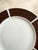 Mid-Century Modern Vintage Mid Century Modern Dinner Plates Brown Scroll Border Set of Five 8.25 Inch For Sale - Image 3 of 12