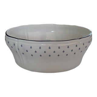 Richard Ginori Royal Blue Antico Doccia Jardiniere or Serving Bowl For Sale