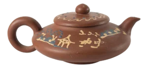 Late 20th Century Chinese Yixing Zisha Pottery Tea Pot
