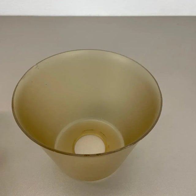 Minimalist Brass and Glass Theatre Wall Light in the style of Stilnovo, Italy, 1920s For Sale - Image 15 of 18