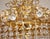 1970s Brass and Lead Crystal 5-Light Chandelier by Joska Bodenmais, 1970s For Sale - Image 5 of 11