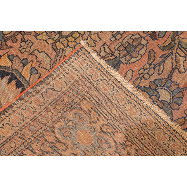 Early 20th Century Antique Malayer Rug 8'11'' X 11'5'' For Sale - Image 5 of 10