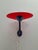 Postmodern Wall Lamps in Red and Yellow Satin Glass with Black Lacquered Metal Structure, Italy, 1980, Set of 2 For Sale - Image 6 of 17