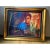 Contemporary Mixed Media Painting on Canvas Muhammad Ali Usa Gold by Simon Bull For Sale - Image 11 of 12