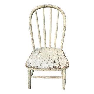 Authentic Vintage Rachel Ashwell Shabby Chic Couture Side Chair Child Sized For Sale
