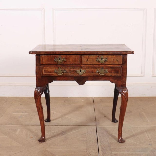 Antique English Walnut Side Table, 1740 For Sale - Image 12 of 12
