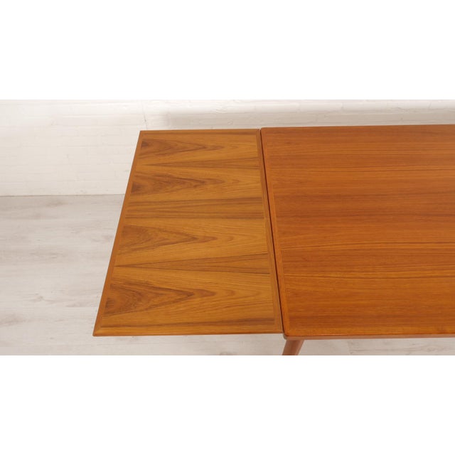 Vintage Extendable Teak Dining Table For Sale - Image 15 of 18