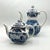 Blue and White Royal Homes of Britain Tea and Coffee Service from Enoch Wedgwood, 1950s, Set of 20 For Sale - Image 3 of 18