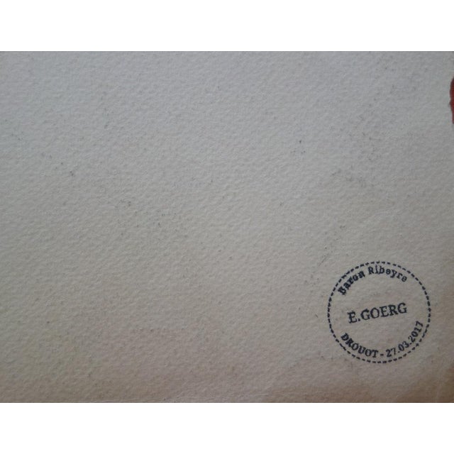 Edouard Goerg, Calvary, Original Drawing For Sale - Image 4 of 5