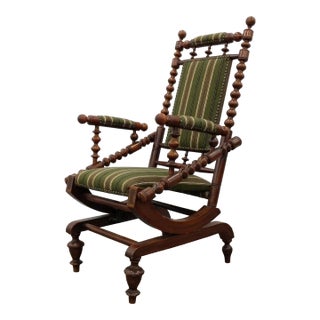 Antique Danish Rocking Chair For Sale