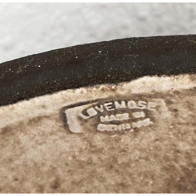 Large Mid-Century Modern Danish Studio Pottery Bowl from Lovemose, 1960s For Sale - Image 17 of 18