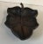 Mid-Century Modern Vintage Hand Carved Wooden Leaf Shape Bowl For Sale - Image 3 of 9