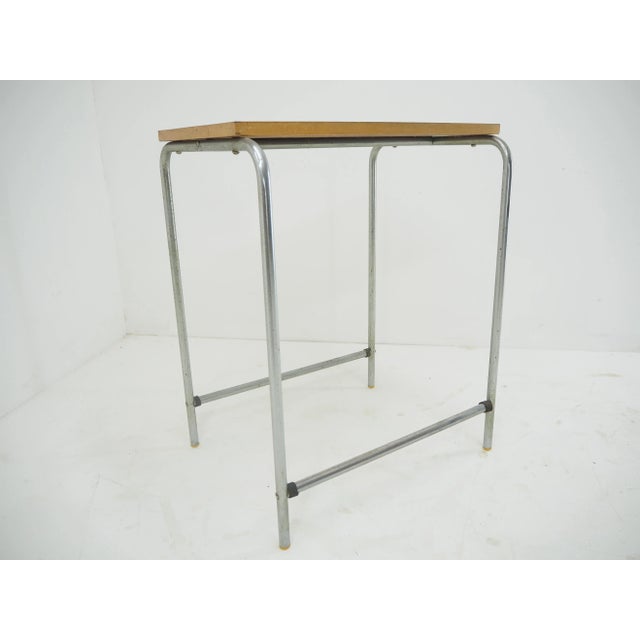Mid-Century Chrome Side Table, 1960s For Sale - Image 10 of 12