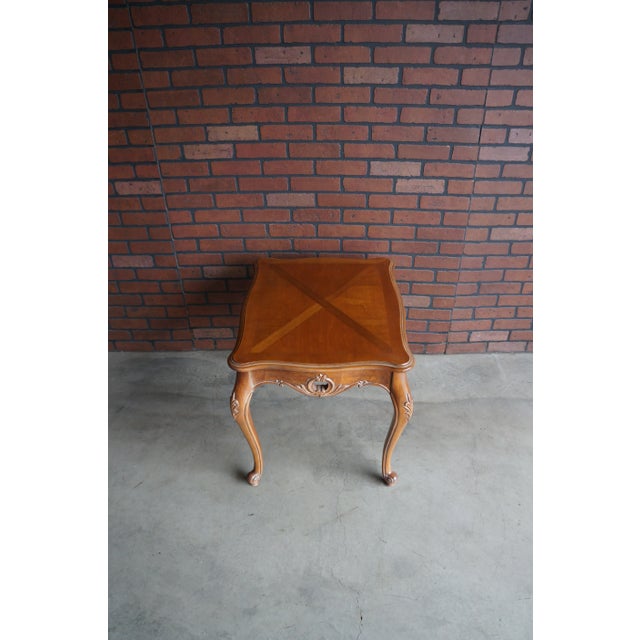 1990s Ethan Allen Collector's Classics End Table For Sale - Image 5 of 6