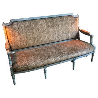 Louis XVI Style Settee For Sale