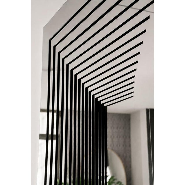 Achilles Tortoise Silver Medium Sculptural Wall Mirror by GTG Design Couture For Sale - Image 4 of 8