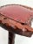 Spanish Brutalist Wooden Tripod Stool with Leather, 1960s For Sale - Image 6 of 9
