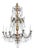 Italian 18th Century Massive Giltwood and Crystal Chandelier For Sale