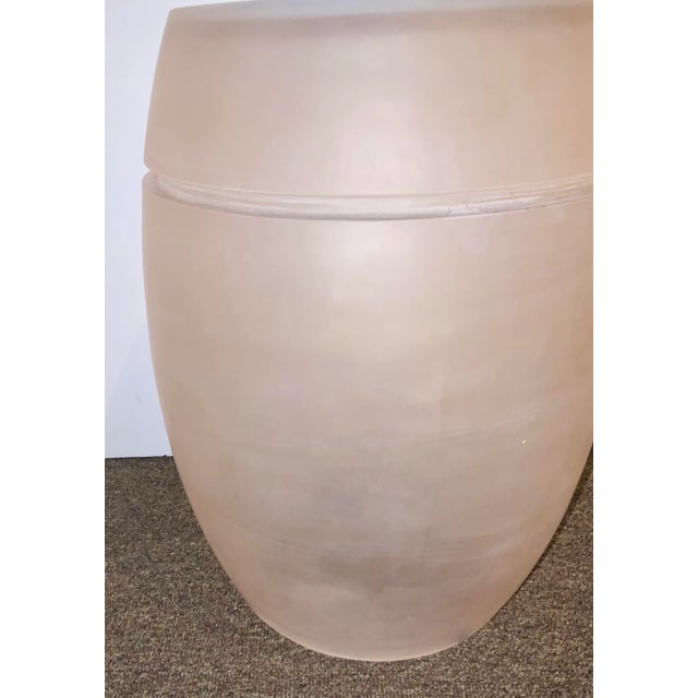 Contemporary Baker Modern Rose Quartz Finished Darjeeling Accent Table For Sale - Image 3 of 3