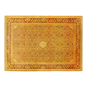 Antique Indian Agra Oriental Rug, Room Size, W Medallion and Flowers