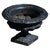 Antique French Cast Iron Garden Urn with Decorative Rim, 1920s For Sale - Image 16 of 16