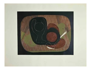 George Braque, Still Life, 1930s, Original Lithograph