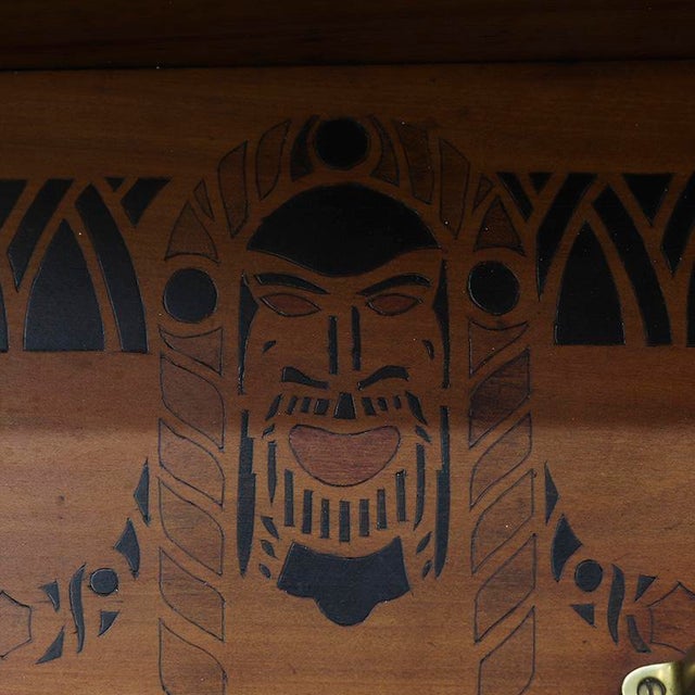 Wood Amsterdam School Art Deco Folk Art Coat Rack, 1920s For Sale - Image 7 of 11