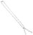 Mid 20th Century Tiffany & Co. Jazz Diamond Lariat Drop Platinum Necklace For Sale In Philadelphia - Image 6 of 13