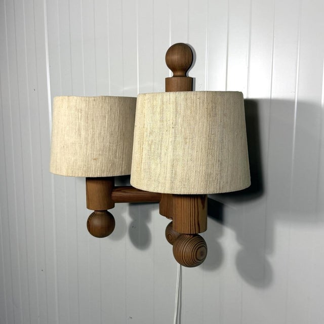 Vintage Wall Lamp by Uno Kristiansson for Luxus, 1960s For Sale - Image 10 of 18