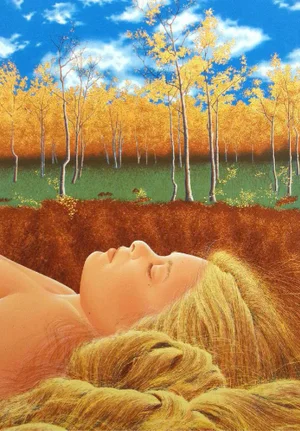 Robert Rigel "La Terre Nourriciere" Signed Limited Edition Serigraph