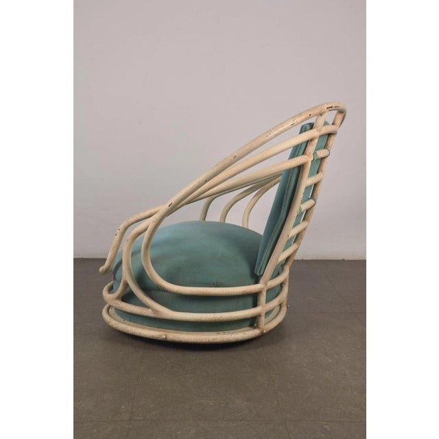 Mid-Century Iron Lounge Chair For Sale - Image 16 of 18