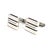 Bulgari Late 20th Century Bvlgari Bulgari Estate Cufflinks Sterling Silver, A Pair For Sale - Image 4 of 7