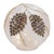 Kenneth Ludwig Chicago LED Frosted Pine Cone Globe (Set of 2) For Sale - Image 4 of 5
