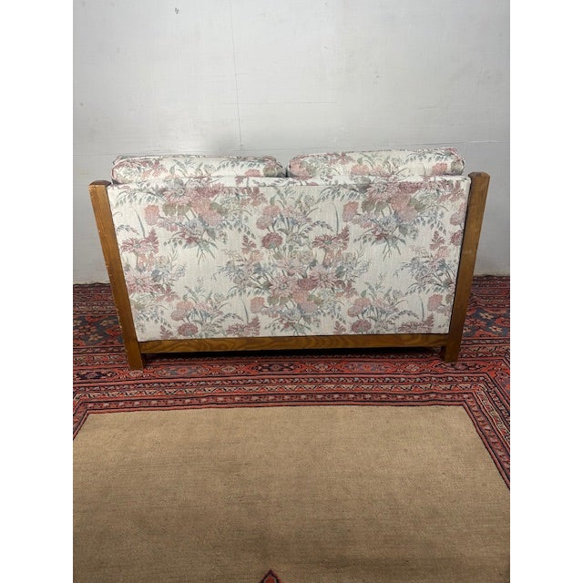 Mission Vintage Cochrane Furniture, Mission Style Love Seat For Sale - Image 3 of 7