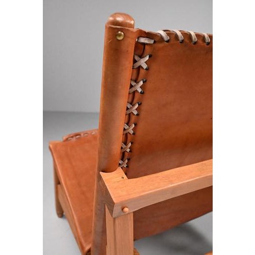 Low Chair by Werner Biermann for Arte Sano Colombia For Sale - Image 9 of 15