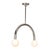 Regina Andrew Happy Steel Pendant, Small, Polished Nickel For Sale - Image 4 of 9