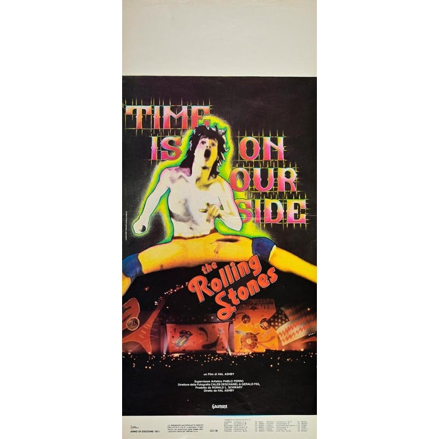 Time is on Our Side Offset Poster, 1983 For Sale - Image 4 of 6