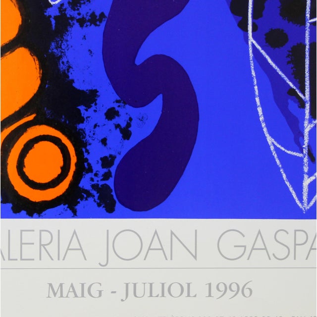 Lithographic Poster for the Viladecans Exhibition, 1996 For Sale - Image 3 of 4