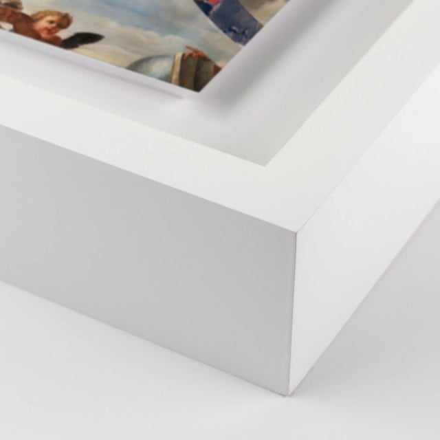 Tender Meditation I by Coup d'Esprit, Art Print in White Frame, Small Overall Size: 17x24 Frame Color: White