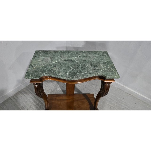 Mahogany Console Table, 1880 For Sale - Image 9 of 10