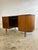 1960s Danish Mid Century Modern Tambour Door Desk With Side Bar For Sale - Image 5 of 14