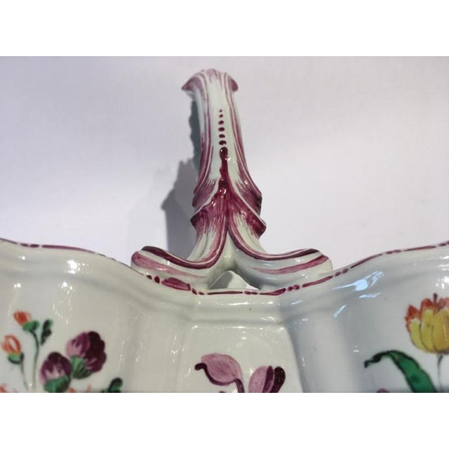 Porcelain Cruet with Floral Decor by Richard Ginori, Italy, 18th Century For Sale - Image 11 of 18