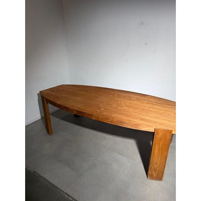 Teak Dining Table, Late 20th Century For Sale - Image 6 of 9