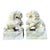 Vintage Distressed Soapstone Foo Dogs - A Pair For Sale