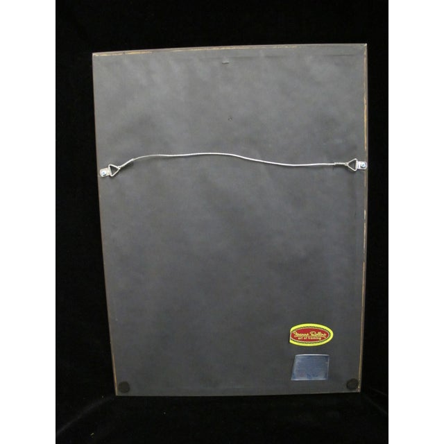 Paper Antique Persian Illuminated Manuscript Mughal Art Hunting Scene Painting For Sale - Image 7 of 7