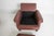 Brown Pair Tufted Leather Lounge Chairs Pair Mid Century EuroVintage For Sale - Image 8 of 16