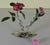 Traditional Sterling Silver Leaves Shape Double Flower Vases For Sale - Image 3 of 9
