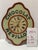 French Chocolat Révillon Advertising Wall Clock Painted Tin Shaped painted tin wall clock advertising Chocolat Révillon,...