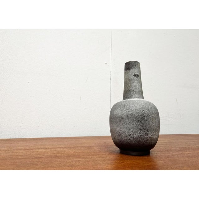 Mid-Century German Minimalist Studio Pottery Vase from Fritz Van Daalen, 1960s For Sale - Image 14 of 17